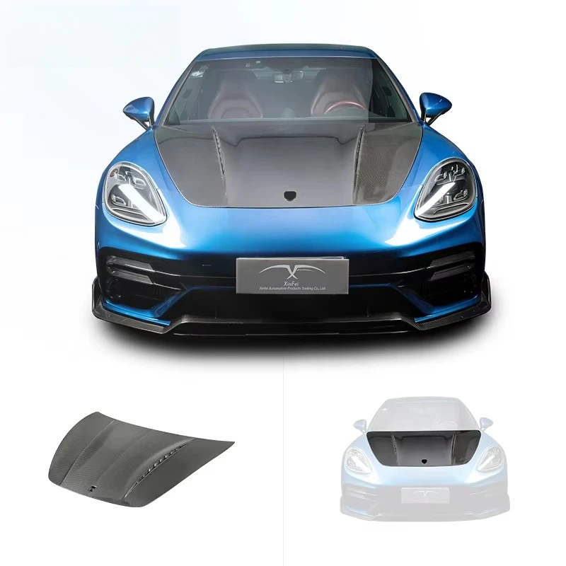 Car Modification TP Style Carbon Fiber Car Hood Bonnets Engine Hood for Porsche Panamera 971 2017-2023 Body Kit Upgraded
Car Modification TP Style Carbon Fiber Car Hood Bonnets Engine Hood for Porsche Panamera 971 2017-2023 Body Kit Upgraded