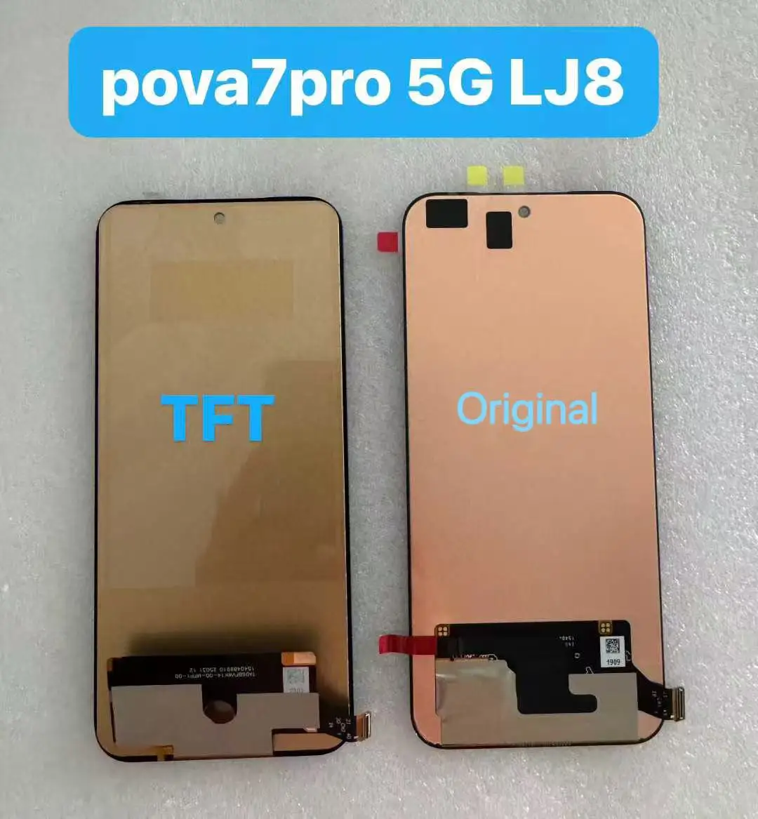 100% compatible with Pova 7 pro 5G LJ8 LCD display to replace damaged phone screens on Oppo Pova 7 pro 5G
100% compatible with Pova 7 pro 5G LJ8 LCD display to replace damaged phone screens on Oppo Pova 7 pro 5G