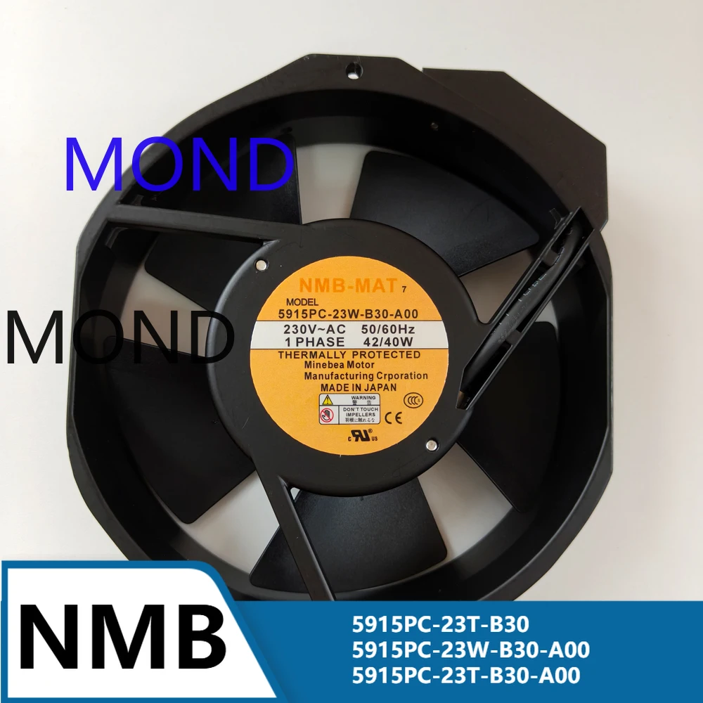 NMB 5915PC-23T-B30 5915PC-23W-B30 5915PC-23T-B30 A00 230 В 172*150*38 Охлаждающий вентилятор с алюминиевой рамой Оригинальный
NMB 5915PC-23T-B30 5915PC-23W-B30 5915PC-23T-B30 A00 230 В 172*150*38 Охлаждающий вентилятор с алюминиевой рамой Оригинальный