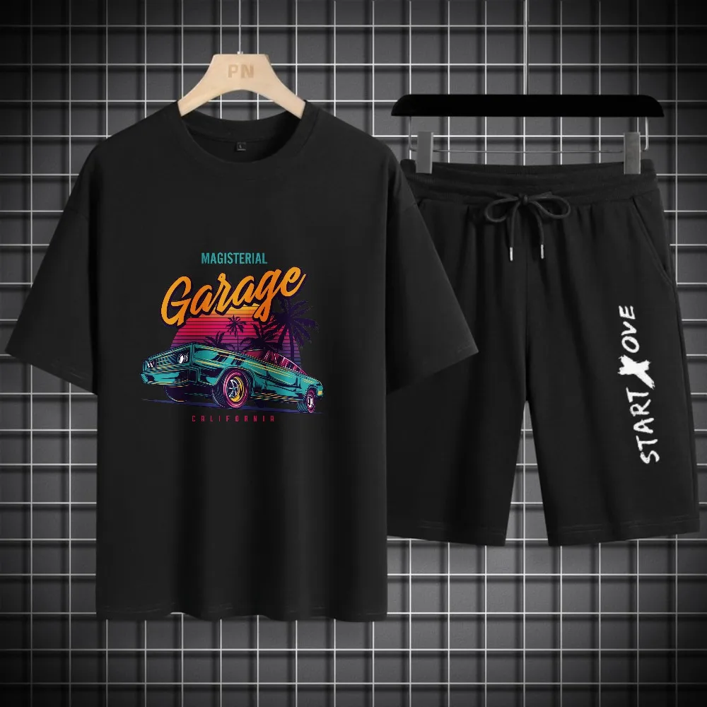Men's sets 2025 New Fashion clothing set men's tracksuit Short sleeve Suit for man Graphic sets for men drip clothing Printed
Men's sets 2025 New Fashion clothing set men's tracksuit Short sleeve Suit for man Graphic sets for men drip clothing Printed