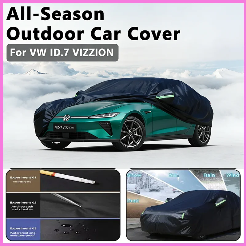 All-Season Car Cover for VW ID.7 VIZZION - Outdoor Full Protection, Waterproof Dustproof Sunproof Exterior Accessorie
All-Season Car Cover for VW ID.7 VIZZION - Outdoor Full Protection, Waterproof Dustproof Sunproof Exterior Accessorie