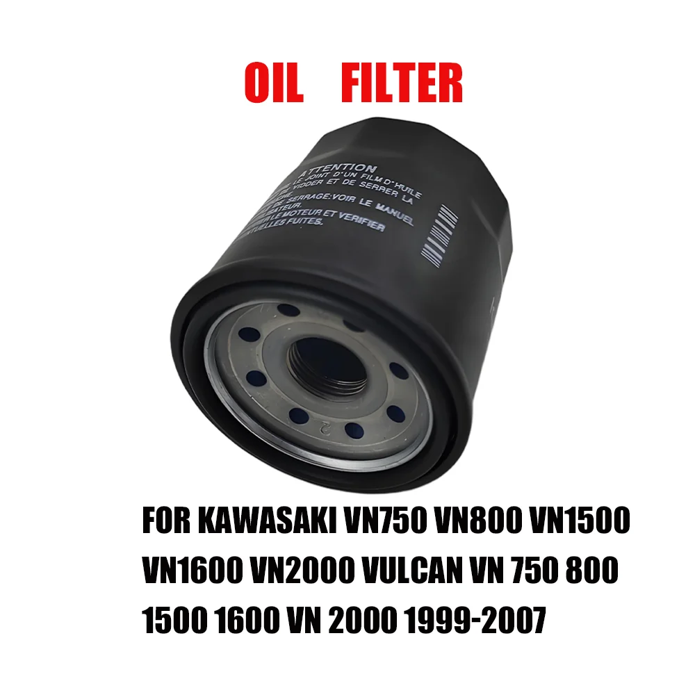 For Kawasaki VN750 VN800 VN1500 VN1600 VN2000 Vulcan VN 750 800 1500 1600 VN 2000 1999-2007 Motorcycle Oil Filter
For Kawasaki VN750 VN800 VN1500 VN1600 VN2000 Vulcan VN 750 800 1500 1600 VN 2000 1999-2007 Motorcycle Oil Filter