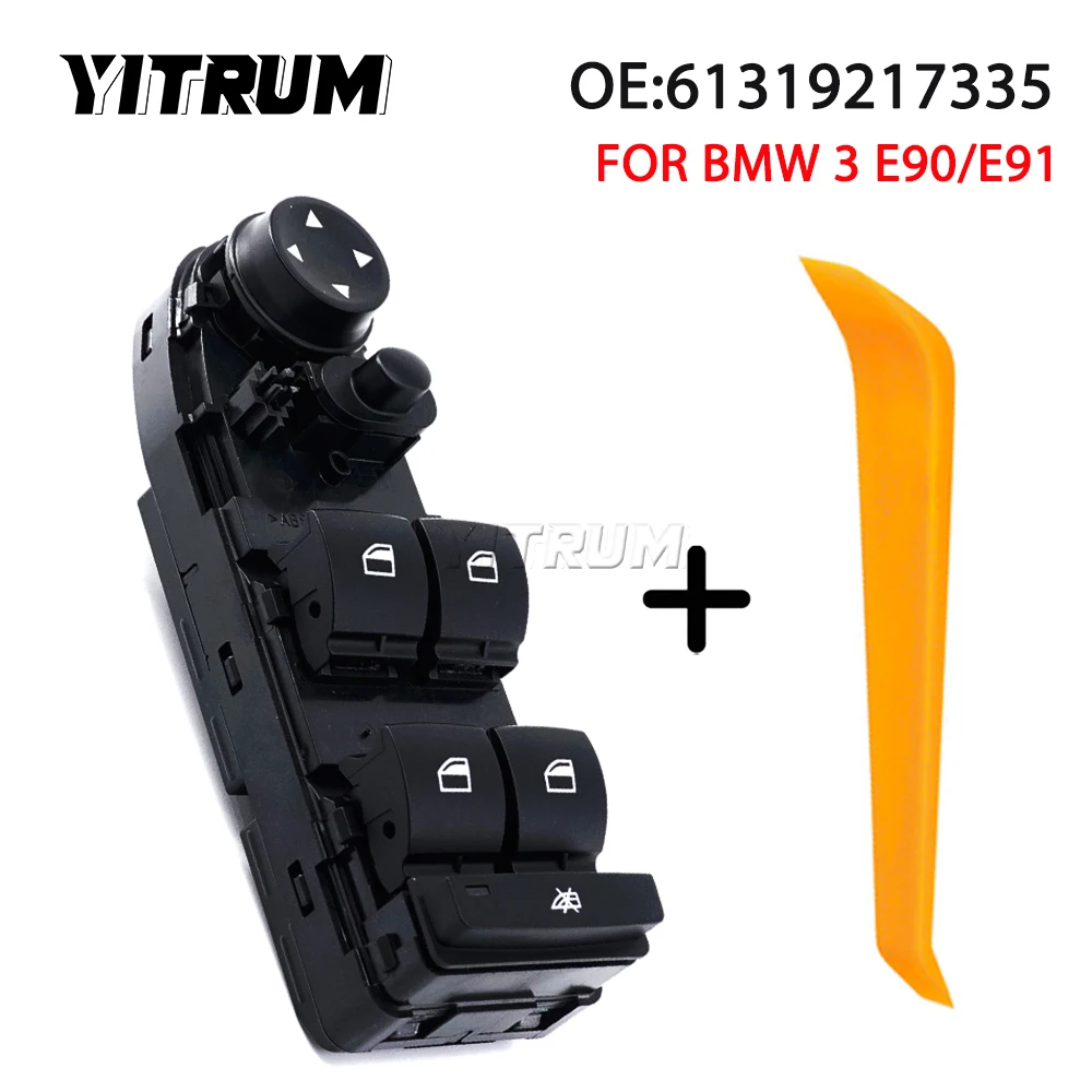 YITRUM Power Window Switch Button Mirror Adjustment Switch For BMW 3 E90 E91 18 Pins 61319217335 61319132139 61316948637
YITRUM Power Window Switch Button Mirror Adjustment Switch For BMW 3 E90 E91 18 Pins 61319217335 61319132139 61316948637