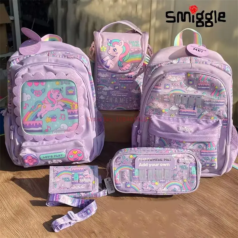 Оригинальный Австралийский студенческий рюкзак Smiggle с музыкой, пони, рюкзак для детского сада, кросс-боди, кошелек, сумка для ручек, Ланч-бокс, чашка для воды
Оригинальный Австралийский студенческий рюкзак Smiggle с музыкой, пони, рюкзак для детского сада, кросс-боди, кошелек, сумка для ручек, Ланч-бокс, чашка для воды