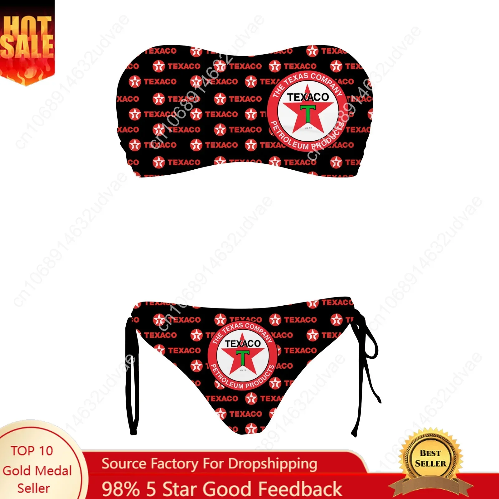 Texaco Swimsuit Womens Drawstring Two Piece Set Bathing Suits Personalized Swimwear Pool Party Bikini Customize Beachwear
Texaco Swimsuit Womens Drawstring Two Piece Set Bathing Suits Personalized Swimwear Pool Party Bikini Customize Beachwear