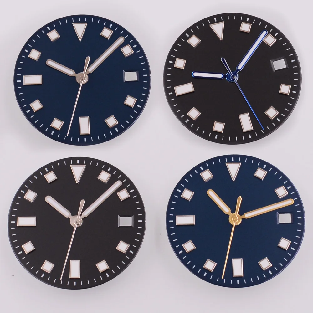 28.5mm Watch Dial Green luminous Dial Hands Fit ETA2824 2836 Movement Watch parts
28.5mm Watch Dial Green luminous Dial Hands Fit ETA2824 2836 Movement Watch parts