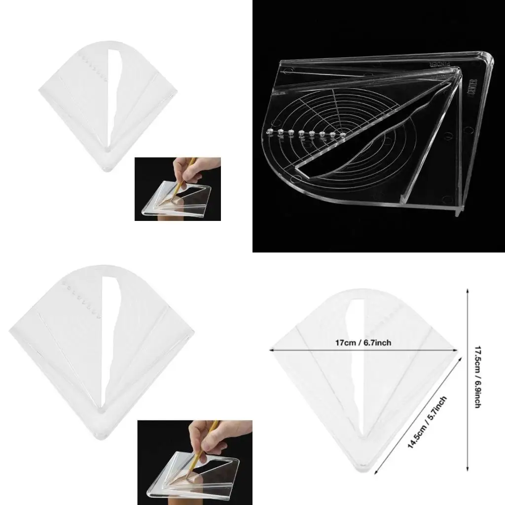 G6KF Plastic Center Finder for Square Round Octagons Hexagon Woodworking Measurement
G6KF Plastic Center Finder for Square Round Octagons Hexagon Woodworking Measurement