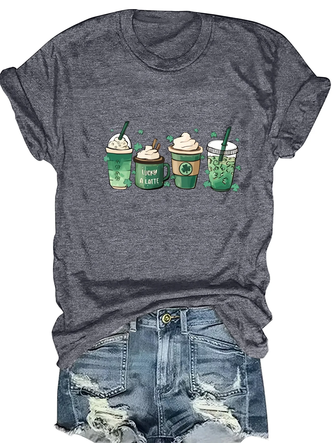 Модный женский топ с геометрическим принтом, круглым вырезом и короткими рукавами, элегантный повседневный стиль
Модный женский топ с геометрическим принтом, круглым вырезом и короткими рукавами, элегантный повседневный стиль