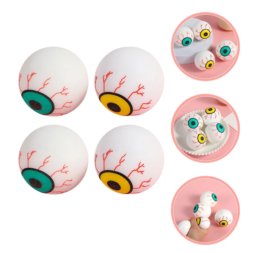 4 Pcs Halloween Favours Eye Stress-relieving Toy Prank Prop Satisfying Toys Big Eyes Pinch
4 Pcs Halloween Favours Eye Stress-relieving Toy Prank Prop Satisfying Toys Big Eyes Pinch