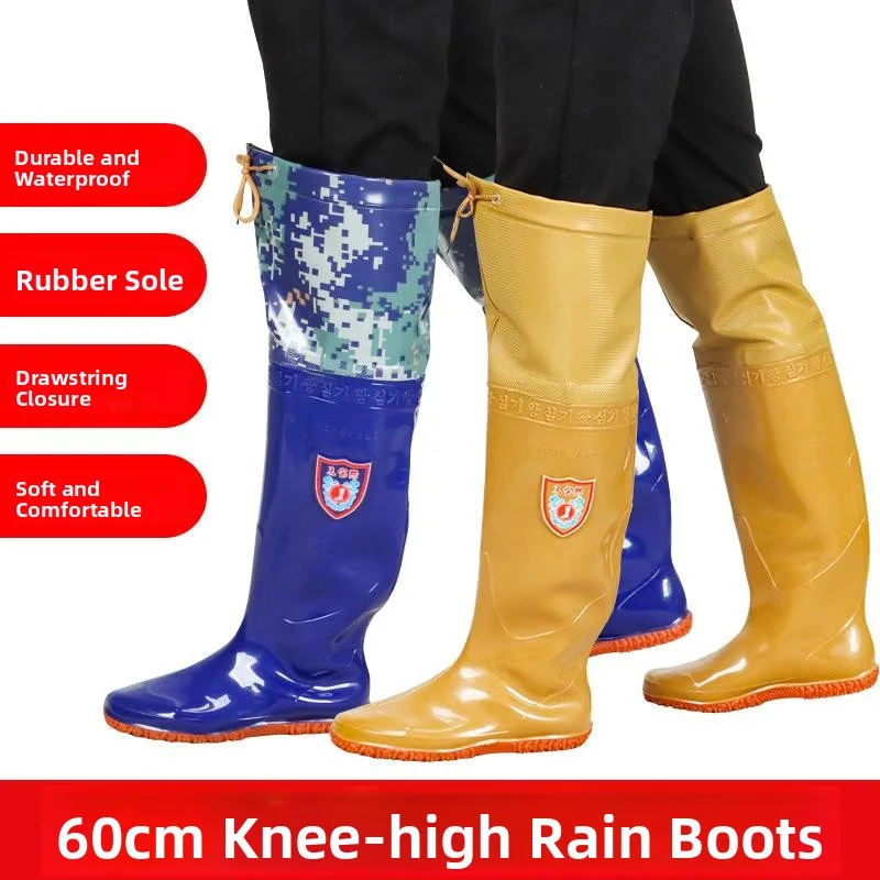 Unisex High-Tube Over-Knee Rain Boots Soft Bottom Fishing Boots Rice Paddy Shoes Waterproof Rubber Boots Field Shoes
Unisex High-Tube Over-Knee Rain Boots Soft Bottom Fishing Boots Rice Paddy Shoes Waterproof Rubber Boots Field Shoes