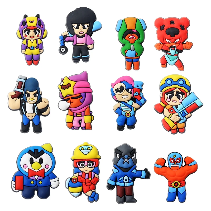 9-100PCS New Cartoon Wilderness Duel Game Shoe Charms Fantasy PVC Decorations high-quality Detachable Waterproof For Party Gifts
9-100PCS New Cartoon Wilderness Duel Game Shoe Charms Fantasy PVC Decorations high-quality Detachable Waterproof For Party Gifts