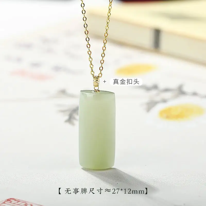 Natural Hetian Jade Wushitai Pendant Necklace for Women 2026 Jewelry for Mom Girlfriend Gifts
Natural Hetian Jade Wushitai Pendant Necklace for Women 2026 Jewelry for Mom Girlfriend Gifts