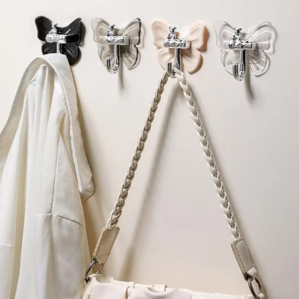 8 Pcs Plastic Butterfly Wall Hooks Wall Mounted Decorative Butterfly Storage Hanger Moisture-proof Waterproof Key Holder
8 Pcs Plastic Butterfly Wall Hooks Wall Mounted Decorative Butterfly Storage Hanger Moisture-proof Waterproof Key Holder