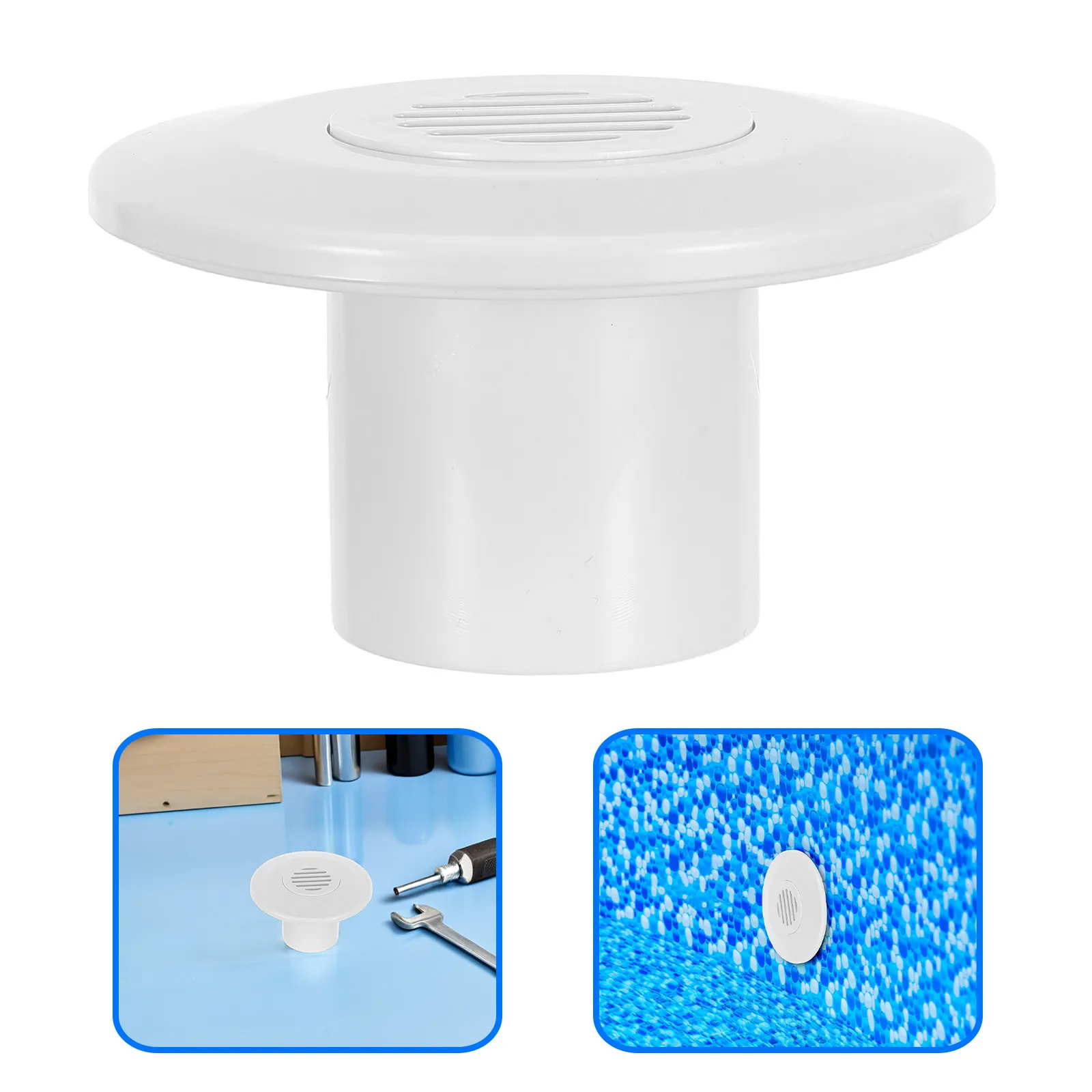1.5-2 Inch Pool Inlet Outlet Strainer Nozzle Jet Fitting for Above Ground Inground Swimming Pool Return System Filter Connector
1.5-2 Inch Pool Inlet Outlet Strainer Nozzle Jet Fitting for Above Ground Inground Swimming Pool Return System Filter Connector