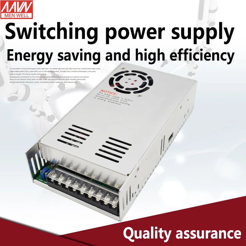S-500W High-power switching power supply Battery chargerDC14.2,29.4,54.6,58.8,67.2,71.4,75.6,88.2 12 24 36 48 60 72 80 110V
S-500W High-power switching power supply Battery chargerDC14.2,29.4,54.6,58.8,67.2,71.4,75.6,88.2 12 24 36 48 60 72 80 110V
