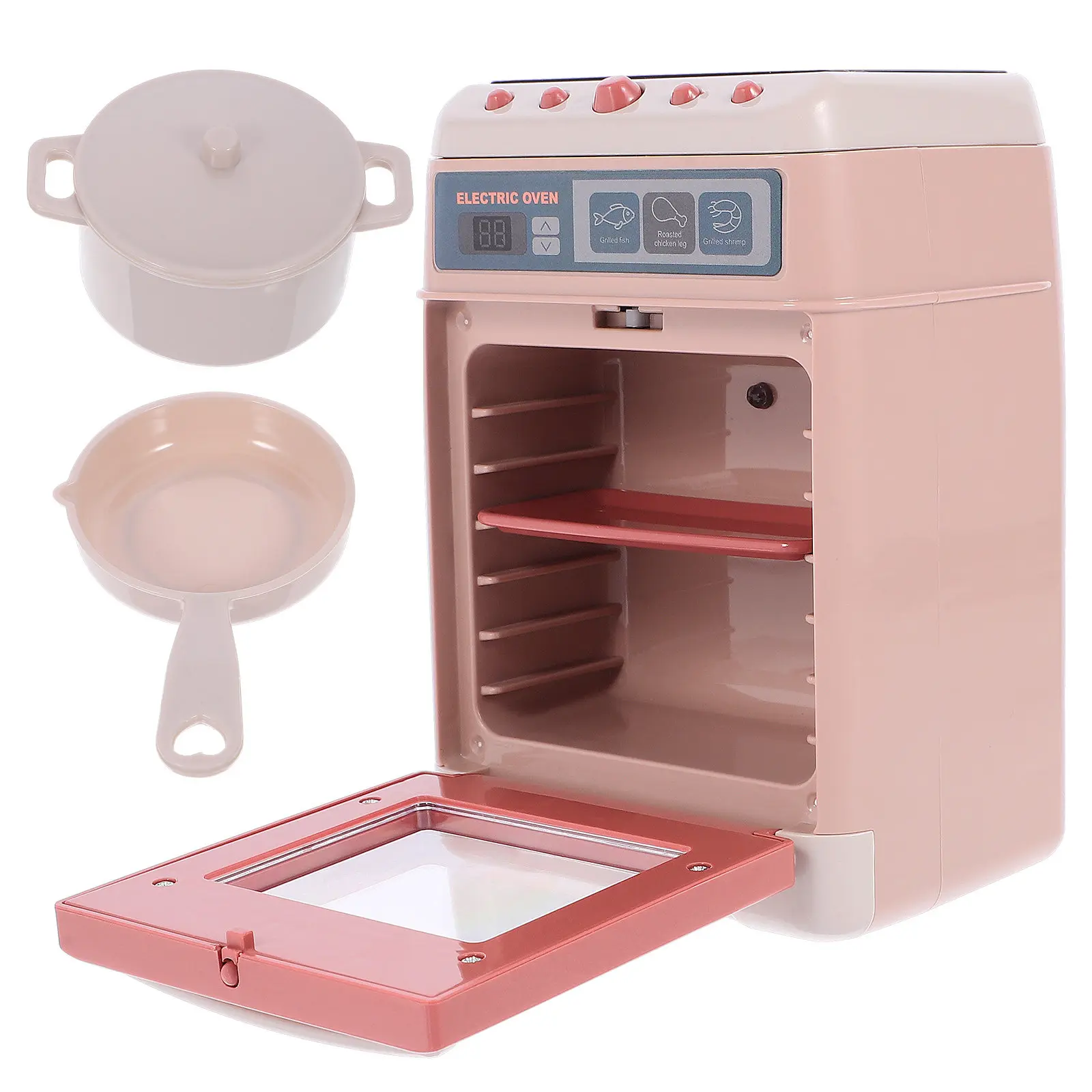 1Set Electric Mini Oven Pretend Play Simulation Safe Plastic Kids Home Appliance Cooking Educational Role Play
1Set Electric Mini Oven Pretend Play Simulation Safe Plastic Kids Home Appliance Cooking Educational Role Play