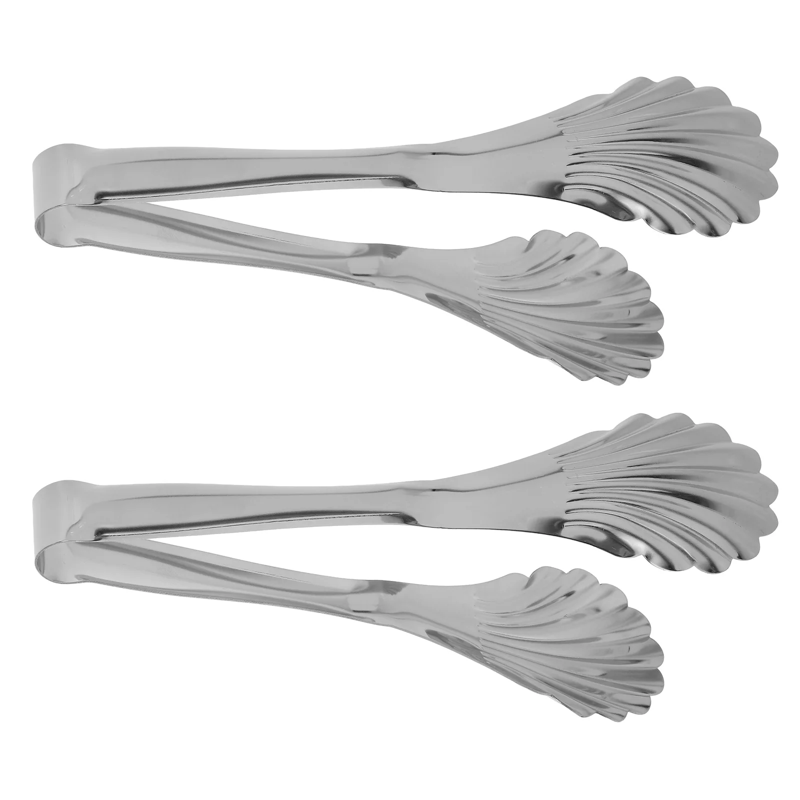 2Pcs Stainless Steel Shell Clip Kitchen Tongs Scallop Silver Food Serving Spoon Elegant Design Restaurant Buffet Home Practical
2Pcs Stainless Steel Shell Clip Kitchen Tongs Scallop Silver Food Serving Spoon Elegant Design Restaurant Buffet Home Practical