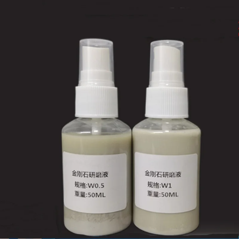 50ml Diamond Suspension Polishing Liquids Metallographic Liquid for Metal Jewelry Brightener Metallographic Grinding W1~40
50ml Diamond Suspension Polishing Liquids Metallographic Liquid for Metal Jewelry Brightener Metallographic Grinding W1~40