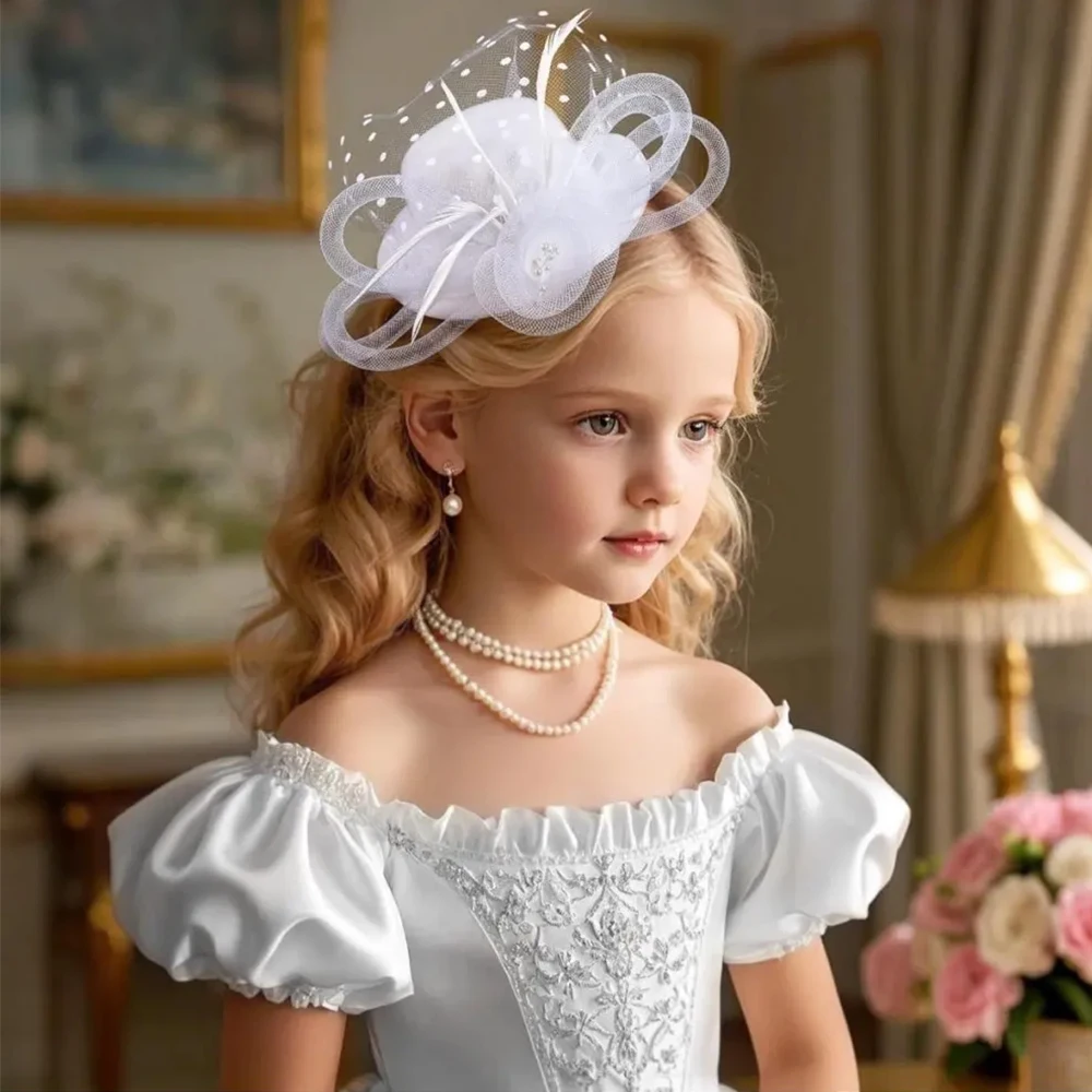 Customized Flower Girl Dress for Wedding Floor Length A Line Puffy Sleeves Applique V Waist Off the Shoulder Flower Girl Gowns
Customized Flower Girl Dress for Wedding Floor Length A Line Puffy Sleeves Applique V Waist Off the Shoulder Flower Girl Gowns