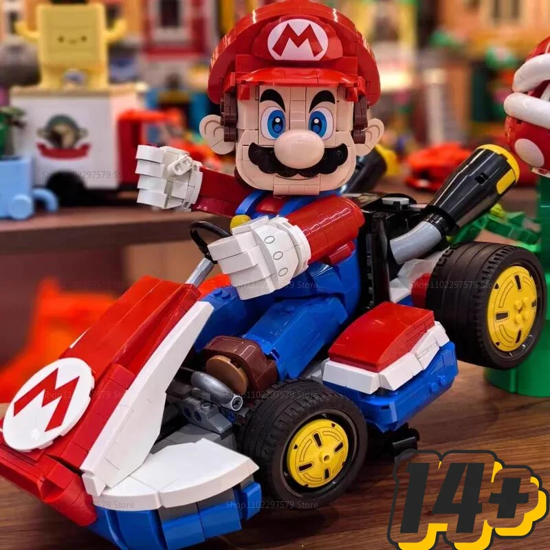 MINISO Racing Kart Building Blocks Set, 1972 шт., креативный DIY BrickToy, образовательный подарок для ребенка, мальчиков и девочек, креативная игровая сцена
MINISO Racing Kart Building Blocks Set, 1972 шт., креативный DIY BrickToy, образовательный подарок для ребенка, мальчиков и девочек, креативная игровая сцена