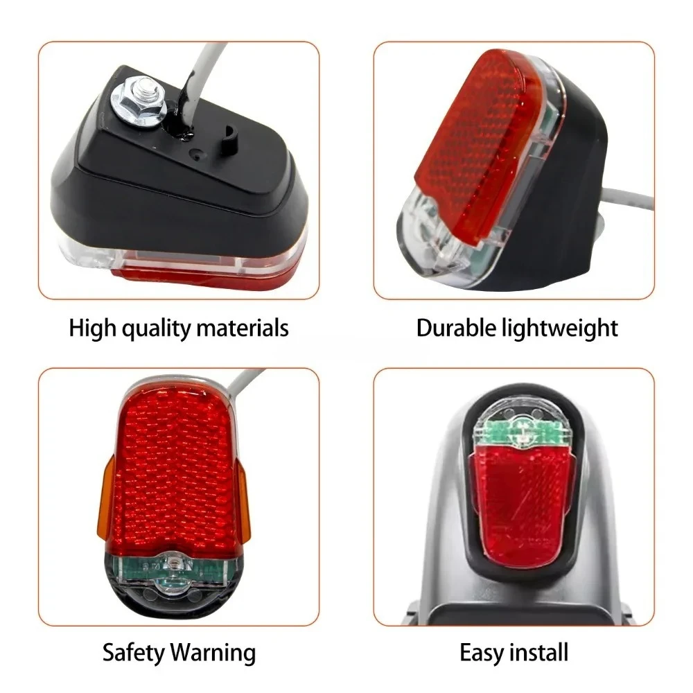 Brake Tail Light for MaxG30D Electric Scoote Safety Warning Taillight for Night Riding Brake Taillight Replacement Accessories
Brake Tail Light for MaxG30D Electric Scoote Safety Warning Taillight for Night Riding Brake Taillight Replacement Accessories