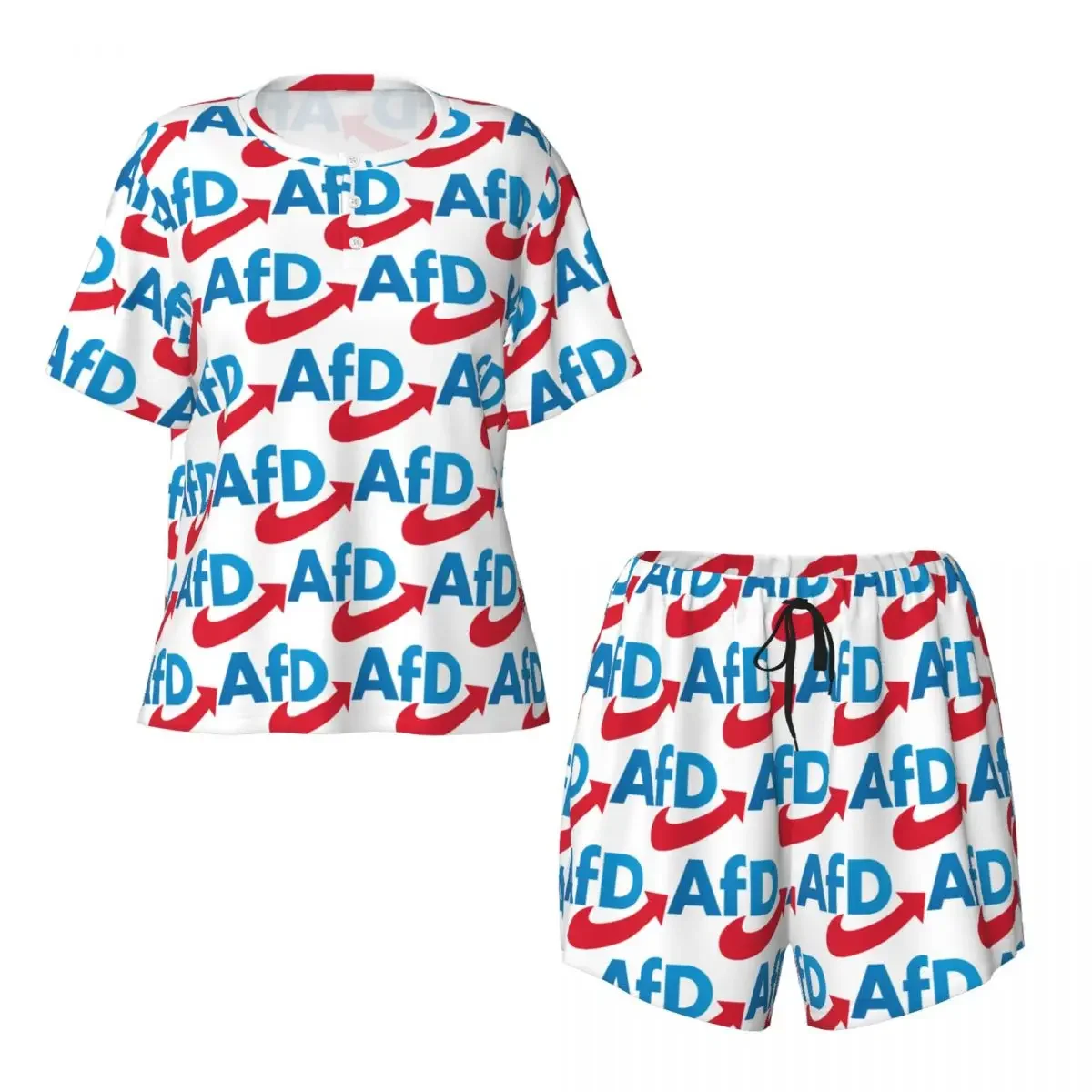Germany AFD Alternative Round Neck Short Sleeve Nightgowns for Sleeping Sleepshirts Women Soft Pajama Set Short Pants
Germany AFD Alternative Round Neck Short Sleeve Nightgowns for Sleeping Sleepshirts Women Soft Pajama Set Short Pants