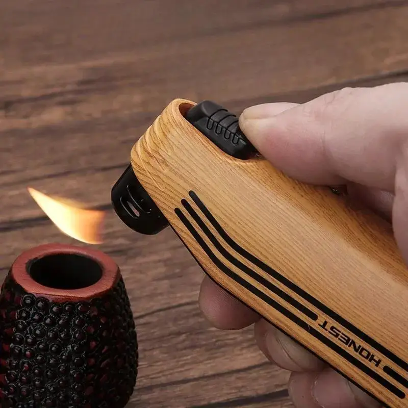 HONEST Limited Pipe Lighter, Angled Flame Refillable, Vintage Gentleman Design with Scraper Inverted Ignition Tool
HONEST Limited Pipe Lighter, Angled Flame Refillable, Vintage Gentleman Design with Scraper Inverted Ignition Tool
