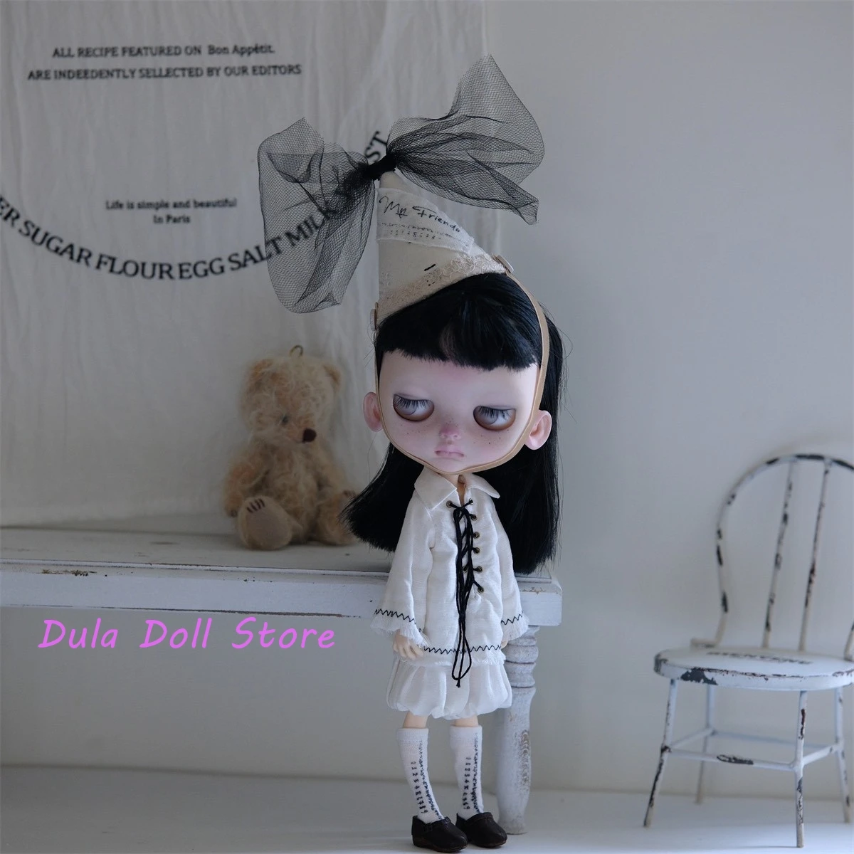 Одежда для куклы Dula, платье 2025 года, комплект старых белых ремешков Blythe Landoudou Landazz ob24 ob22 Azone Licca ICY Bjd Doll
Одежда для куклы Dula, платье 2025 года, комплект старых белых ремешков Blythe Landoudou Landazz ob24 ob22 Azone Licca ICY Bjd Doll