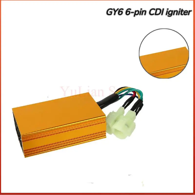 Brand-new Gold Racing No speed limit 6Pin Racing DC CDI for CG125 150 200 250cc Dirt Pit Bike ATV Quad Buggy
Brand-new Gold Racing No speed limit 6Pin Racing DC CDI for CG125 150 200 250cc Dirt Pit Bike ATV Quad Buggy