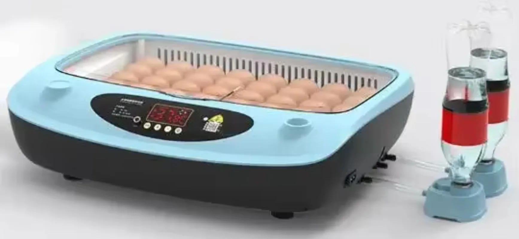 Mini Eggs Incubator Chicken Automatic Incubator Egg Hatching Machine Dual Power Chicken Broiler Pigeon Egg Incubator
Mini Eggs Incubator Chicken Automatic Incubator Egg Hatching Machine Dual Power Chicken Broiler Pigeon Egg Incubator