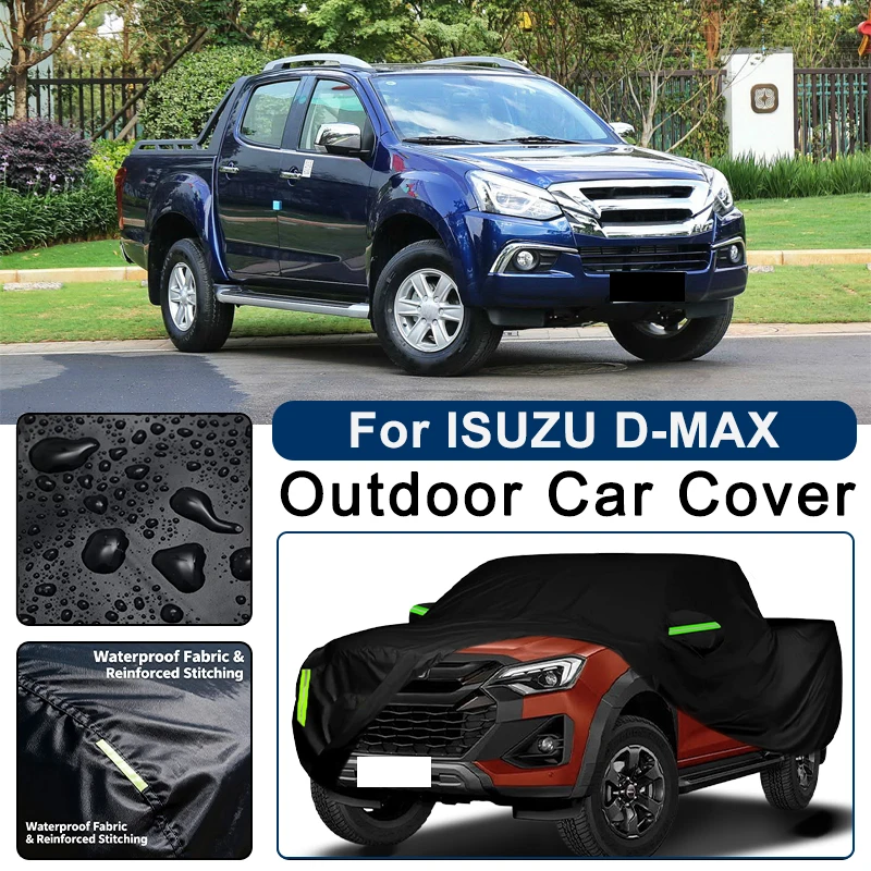 Outdoor Car Cover Waterproof Dustproof UV Sun Protection, Full Car Protector Exterior Accessories For ISUZU D-MAX RA RC
Outdoor Car Cover Waterproof Dustproof UV Sun Protection, Full Car Protector Exterior Accessories For ISUZU D-MAX RA RC