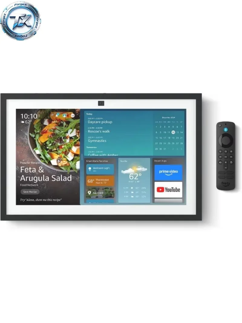 【Best Choice】All-new Amazon Echo Show 15 | A stunning HD 15.6" smart kitchen TV for home organization with Alexa
【Best Choice】All-new Amazon Echo Show 15 | A stunning HD 15.6" smart kitchen TV for home organization with Alexa