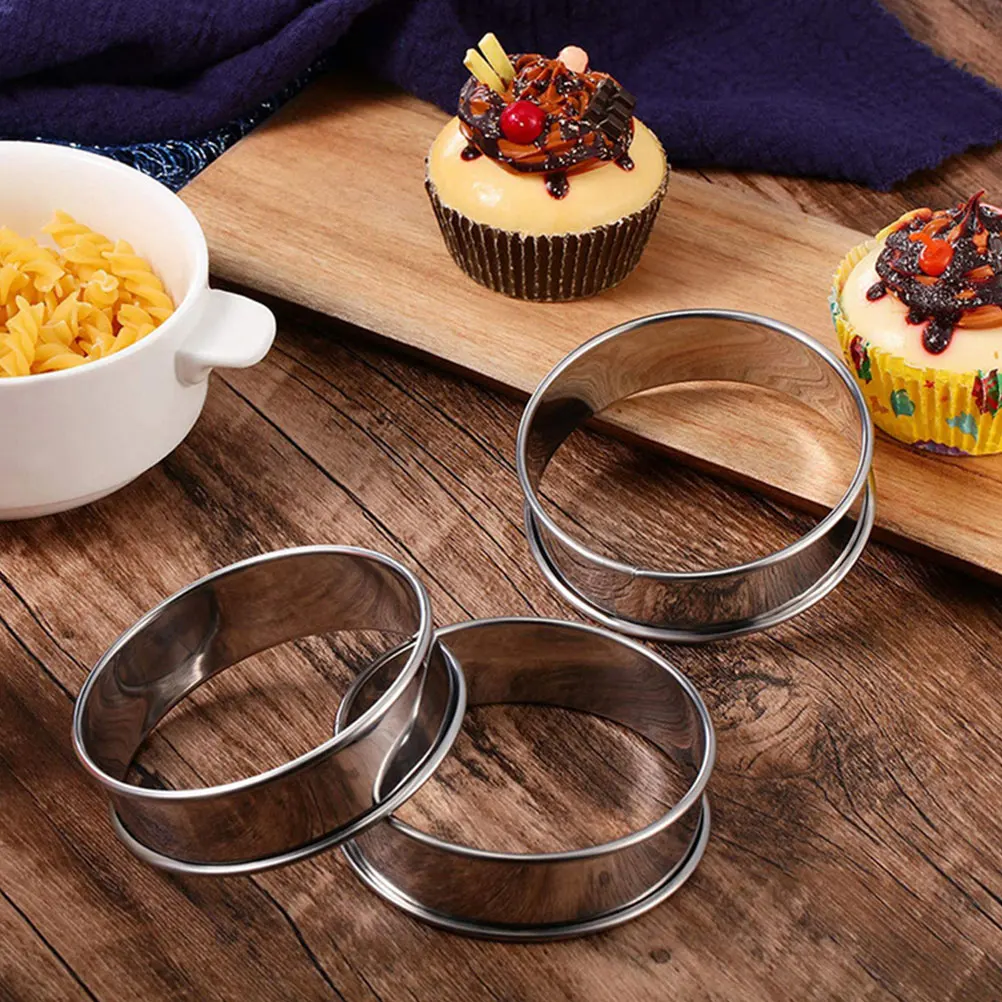12 Pcs Stainless Steel Pizza Saucing Ring Deep Circle Bakeware Baking Tool Kitchen Supply Pizza Pan Accessories
12 Pcs Stainless Steel Pizza Saucing Ring Deep Circle Bakeware Baking Tool Kitchen Supply Pizza Pan Accessories
