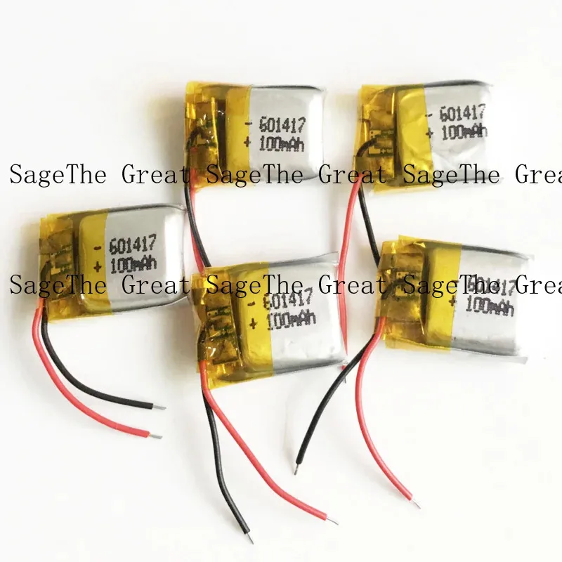 5 x 3,7 В 100 мАч Lipo полимерная аккумуляторная батарея для наушников Bluetooth 601417
5 x 3,7 В 100 мАч Lipo полимерная аккумуляторная батарея для наушников Bluetooth 601417