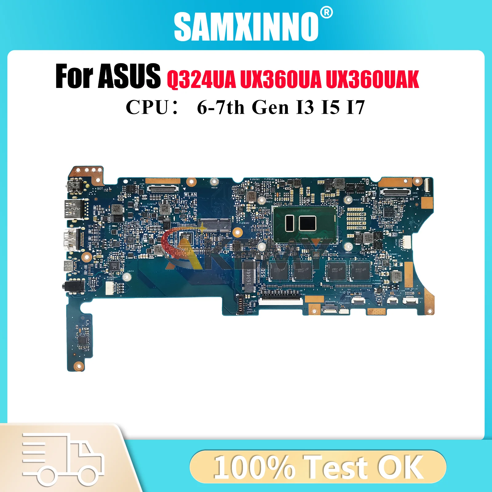 Материнская плата U360UA для ноутбука ASUS ZenBook UX360UAK Q324UA UX360U UX360UA, материнская плата для ноутбука с процессором I3 I5 I7, тест ОК, быстрая доставка
Материнская плата U360UA для ноутбука ASUS ZenBook UX360UAK Q324UA UX360U UX360UA, материнская плата для ноутбука с процессором I3 I5 I7, тест ОК, быстрая доставка