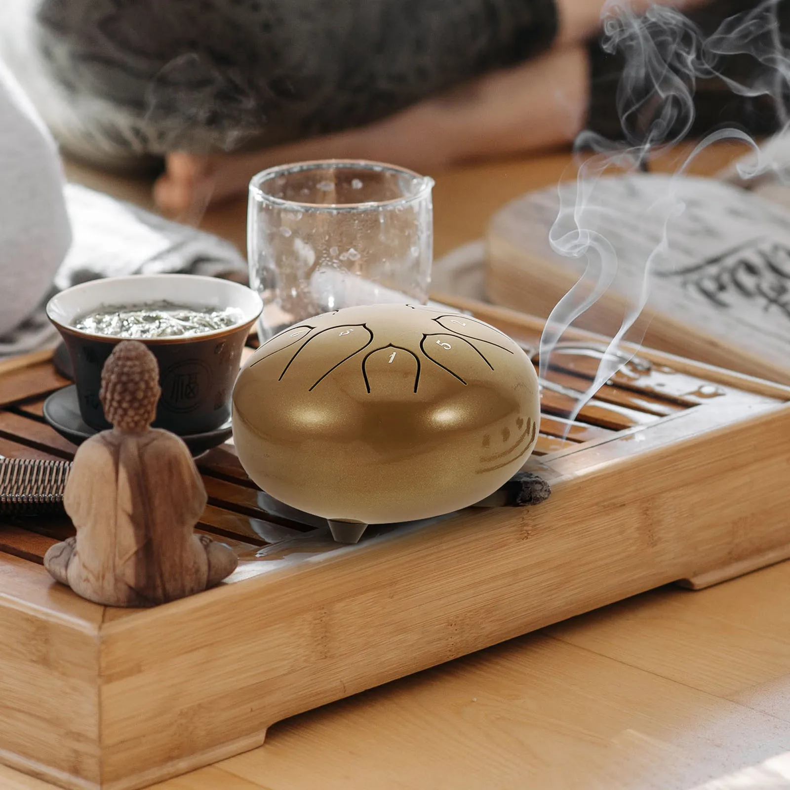 1Set Ethereal Drum 8-Tone Hand Tongue Drum Carbon Steel Alloy Portable Musical Instrument for Meditation Yoga Relaxation
1Set Ethereal Drum 8-Tone Hand Tongue Drum Carbon Steel Alloy Portable Musical Instrument for Meditation Yoga Relaxation