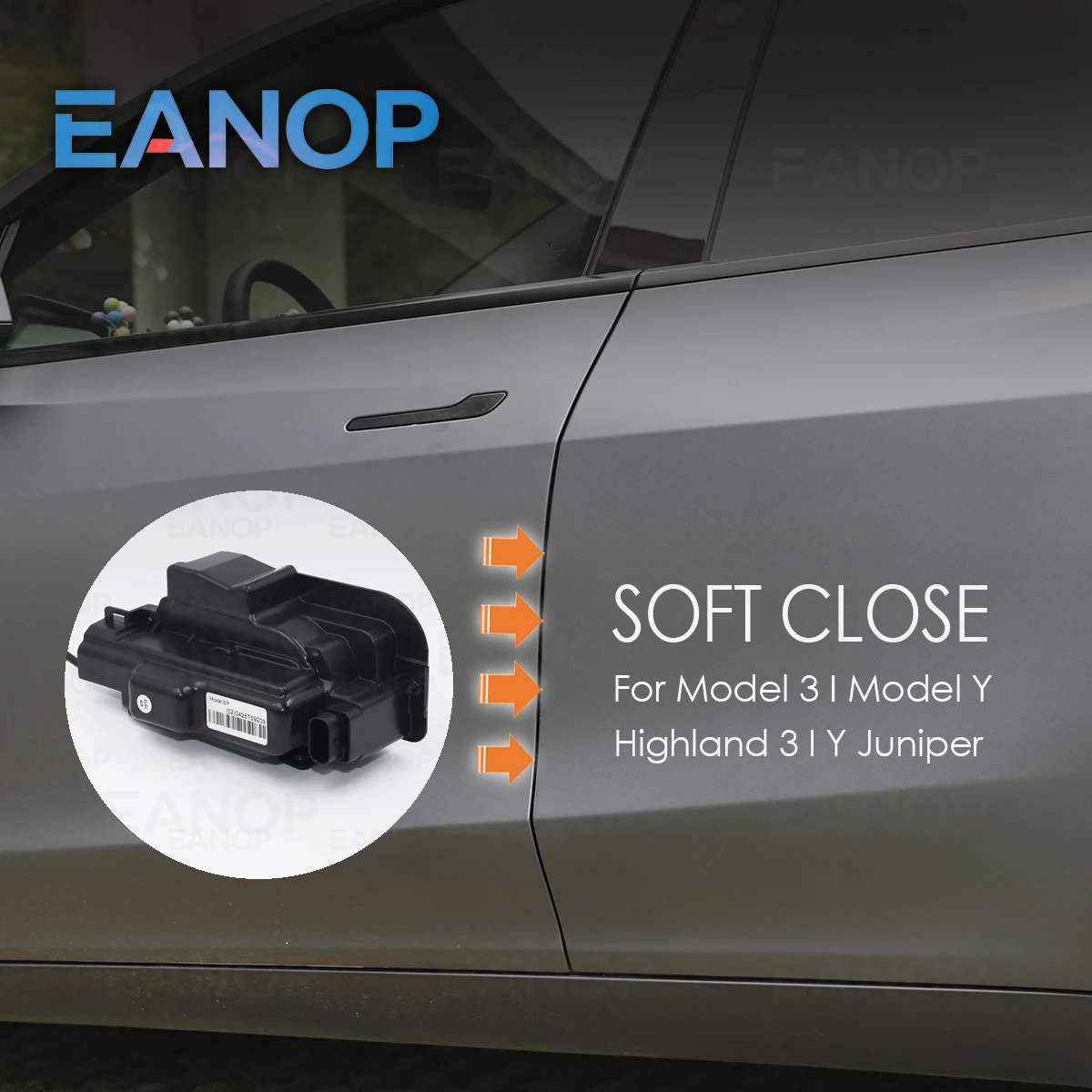 EANOP Soft Close Door для Tesla Model 3/Y Highland 2026 Juniper Водонепроницаемая внешняя часть
EANOP Soft Close Door для Tesla Model 3/Y Highland 2026 Juniper Водонепроницаемая внешняя часть