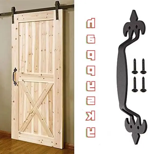 1Pcs Sliding Barn Door Handle Vintage Heavy Duty Pull Set for Gate Kitchen Furniture Cabinet Closet Drawer Screws Included
1Pcs Sliding Barn Door Handle Vintage Heavy Duty Pull Set for Gate Kitchen Furniture Cabinet Closet Drawer Screws Included