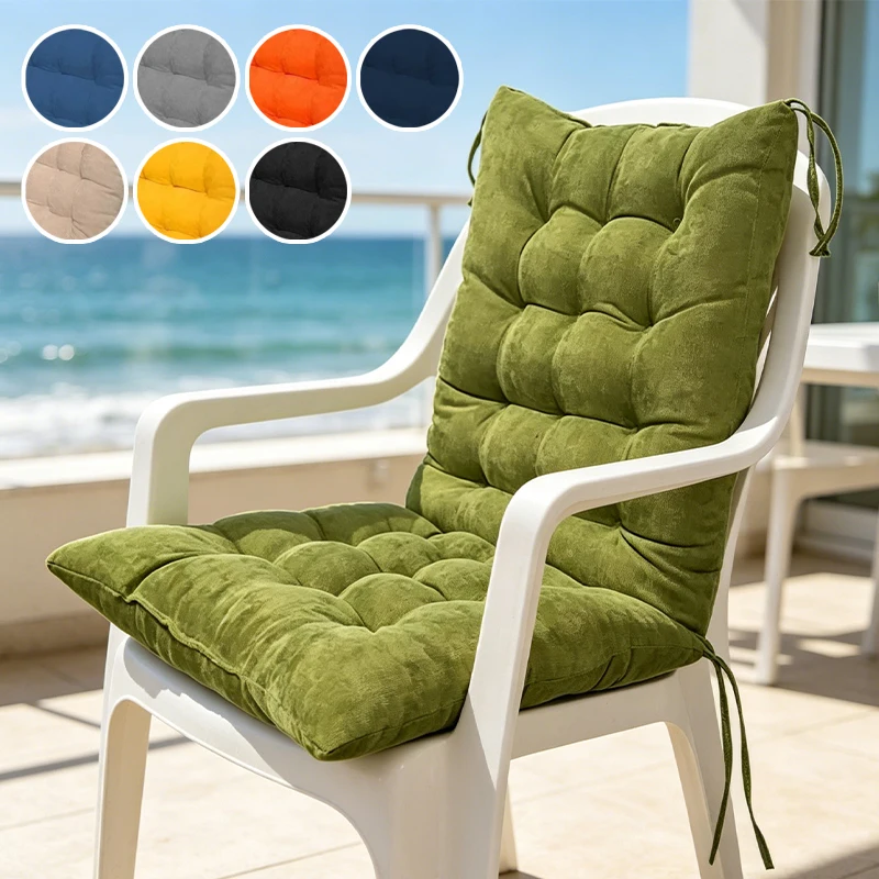 100×45cm High Back Lounge Chair Cushion Thick Corduroy Rocking Chair Pad with Fixed Tie Straps for Living Room Bedroom Balcony
100×45cm High Back Lounge Chair Cushion Thick Corduroy Rocking Chair Pad with Fixed Tie Straps for Living Room Bedroom Balcony