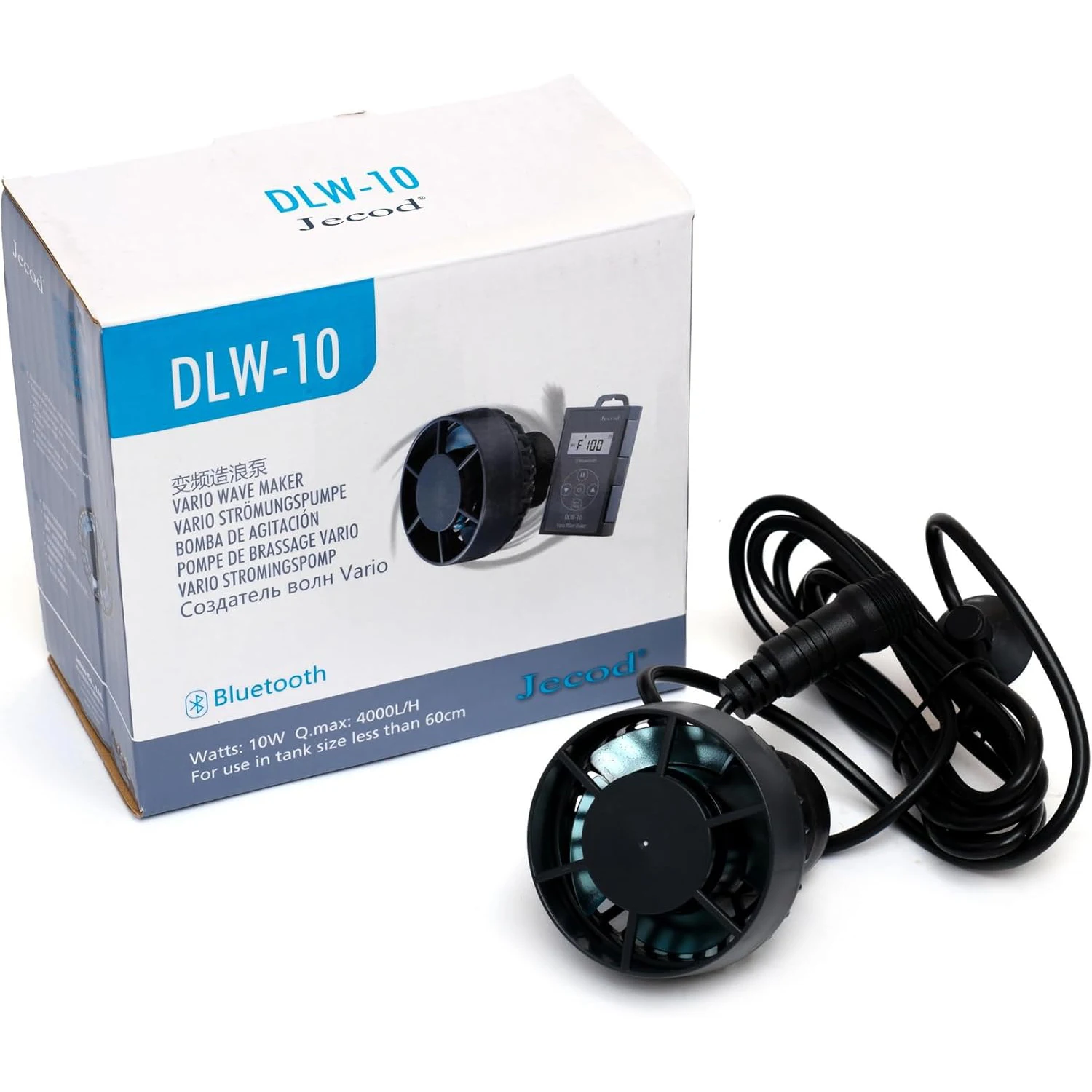 Jebao DLW-10 10W DC24V Mini Compact Aquarium Wavemaker Pump Bluetooth Submersible Vario Wave Maker 1065GPH 4000L/H
Jebao DLW-10 10W DC24V Mini Compact Aquarium Wavemaker Pump Bluetooth Submersible Vario Wave Maker 1065GPH 4000L/H