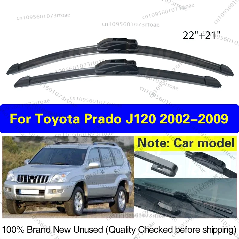 Car Wiper Blade For Toyota Prado J 120 J120 2002 - 2009 Front Windscreen Windshield Brushes Car Accessories 2007 2008 22"+21"
Car Wiper Blade For Toyota Prado J 120 J120 2002 - 2009 Front Windscreen Windshield Brushes Car Accessories 2007 2008 22"+21"