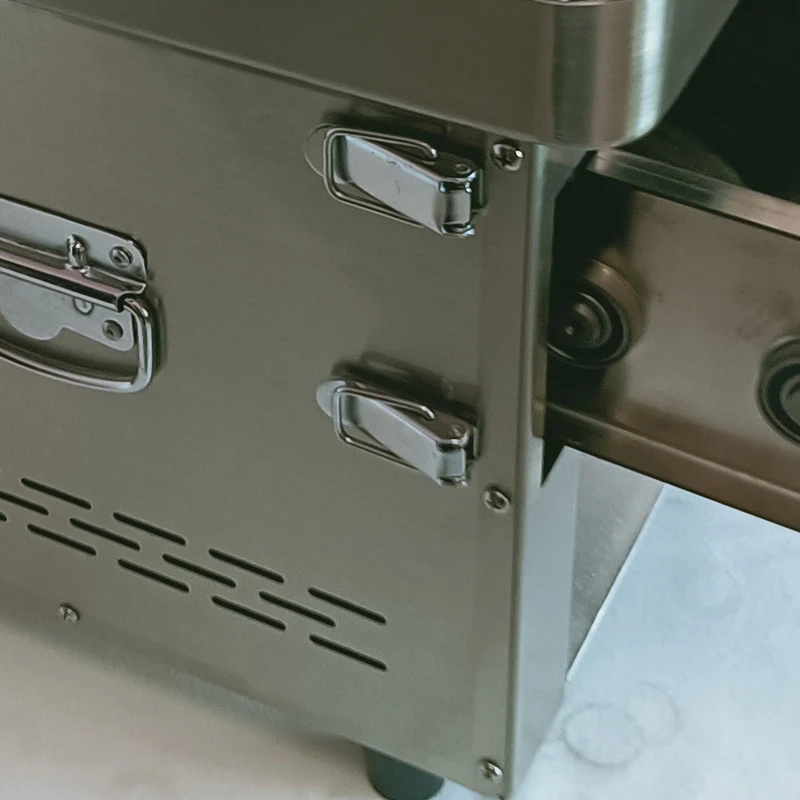 850 Вт мясорубка с выдвижным ящиком, коммерческая машина для нарезки кубиками мяса, полностью автоматическая машина для нарезки мяса без инструментов сменным лезвием
850 Вт мясорубка с выдвижным ящиком, коммерческая машина для нарезки кубиками мяса, полностью автоматическая машина для нарезки мяса без инструментов сменным лезвием