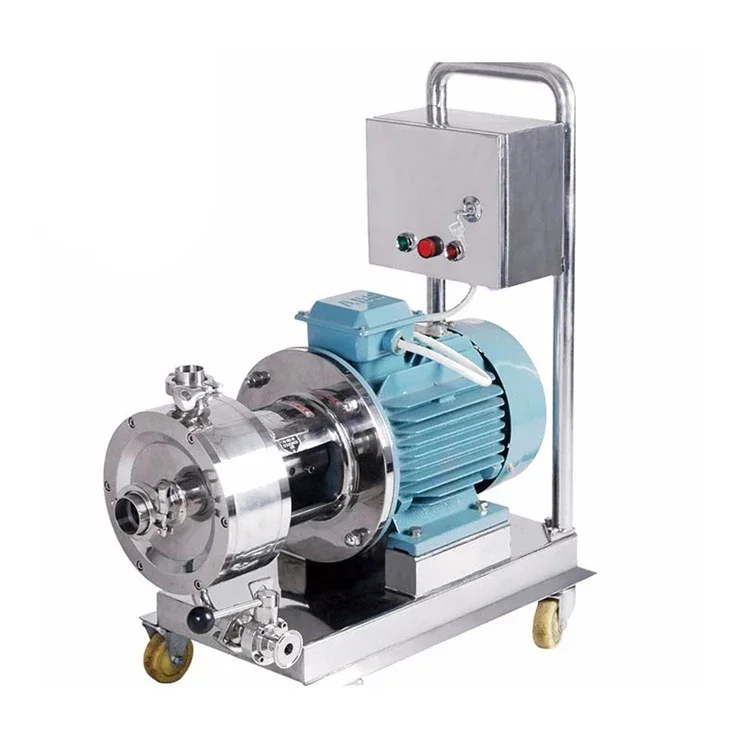 High-Speed Stainless Steel Food-Grade In-Line Homogenizer Pipelined High-Shear Emulsifier for Dispersing Ingredients
High-Speed Stainless Steel Food-Grade In-Line Homogenizer Pipelined High-Shear Emulsifier for Dispersing Ingredients