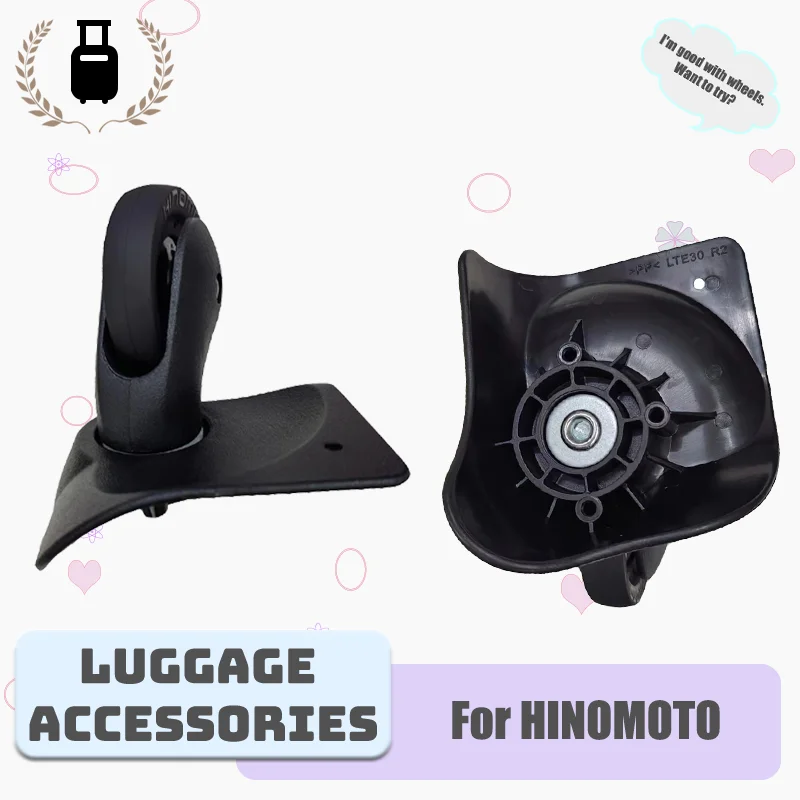 For HINOMOTO LTE30 Luggage Wheel Replacement Parts Universal 360° Silent Smooth Wheels Rotating Suitcase Wheel Accessories
For HINOMOTO LTE30 Luggage Wheel Replacement Parts Universal 360° Silent Smooth Wheels Rotating Suitcase Wheel Accessories