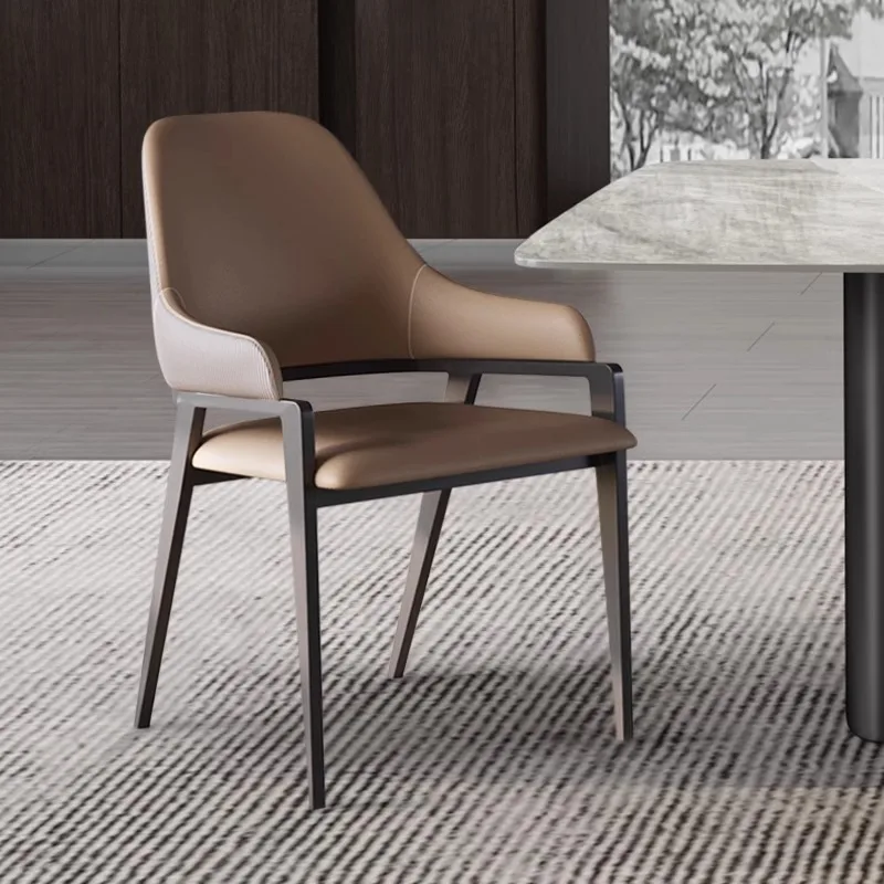 Итальянский обеденный стул, бытовой светильник, роскошный современный простой обеденный стол и стулья
Итальянский обеденный стул, бытовой светильник, роскошный современный простой обеденный стол и стулья