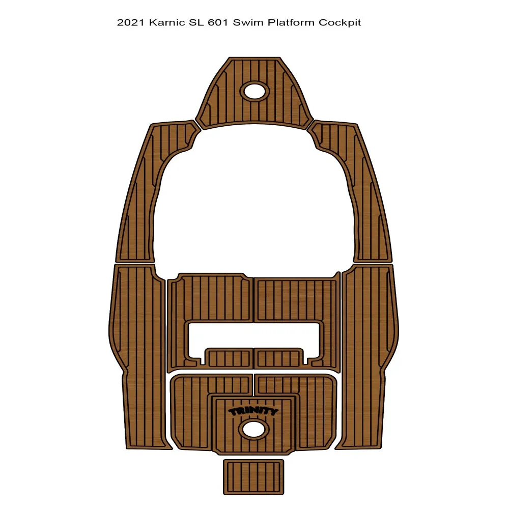 2021 Karnic SL 601 Cockpit Boat EVA Faux Foam Teak Deck Mat Floor Pad SeaDek MarineMat Gatorstep Style Self Adhesive
2021 Karnic SL 601 Cockpit Boat EVA Faux Foam Teak Deck Mat Floor Pad SeaDek MarineMat Gatorstep Style Self Adhesive