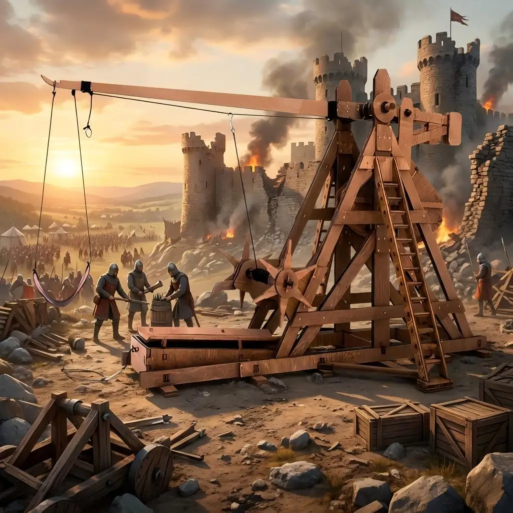 3D Wooden Puzzle Trebuchet Diy Assembly Trebuchet Model Wood Creative Toys Ancient Catapult Blocks Building Stress Relief Toys
3D Wooden Puzzle Trebuchet Diy Assembly Trebuchet Model Wood Creative Toys Ancient Catapult Blocks Building Stress Relief Toys