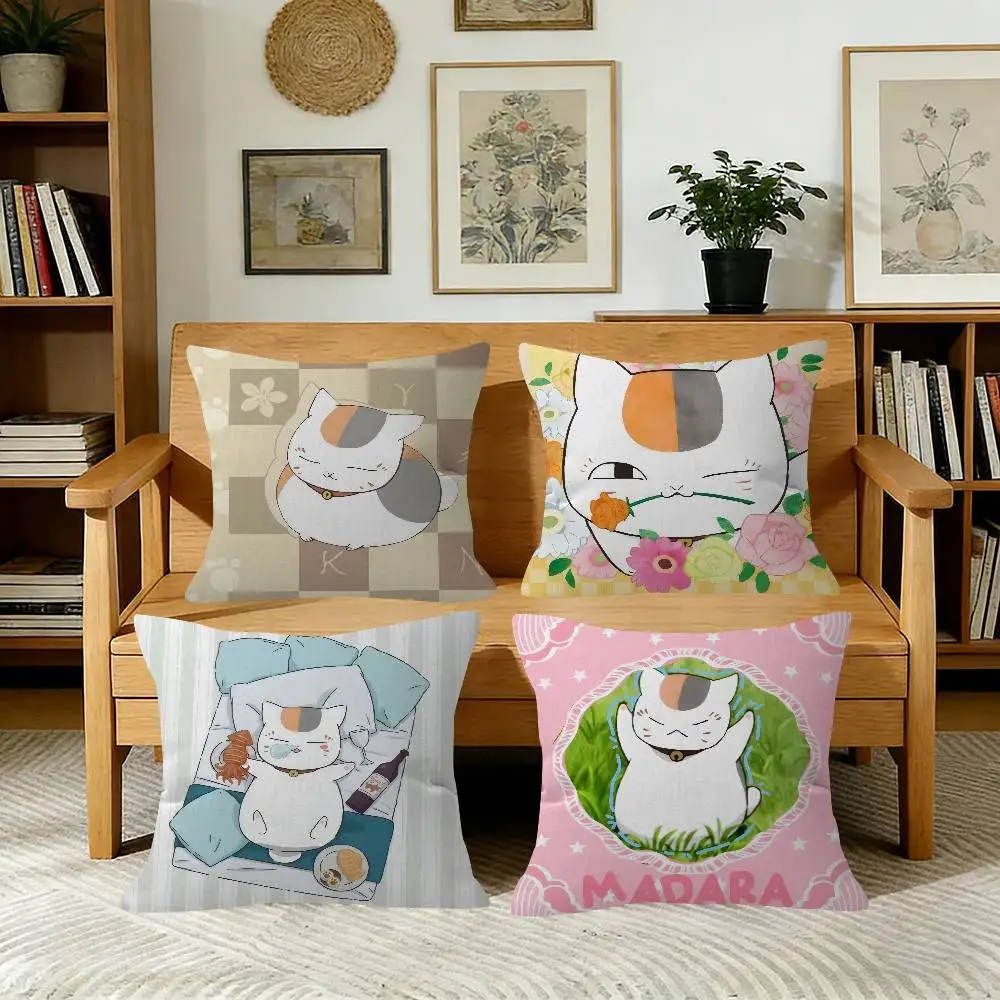 Anime Art Cute Cat N-Nyanko Sensei M-Madara Cushion Cover Car Throw Pillow Case For Sofa Car Christmas Gift
Anime Art Cute Cat N-Nyanko Sensei M-Madara Cushion Cover Car Throw Pillow Case For Sofa Car Christmas Gift