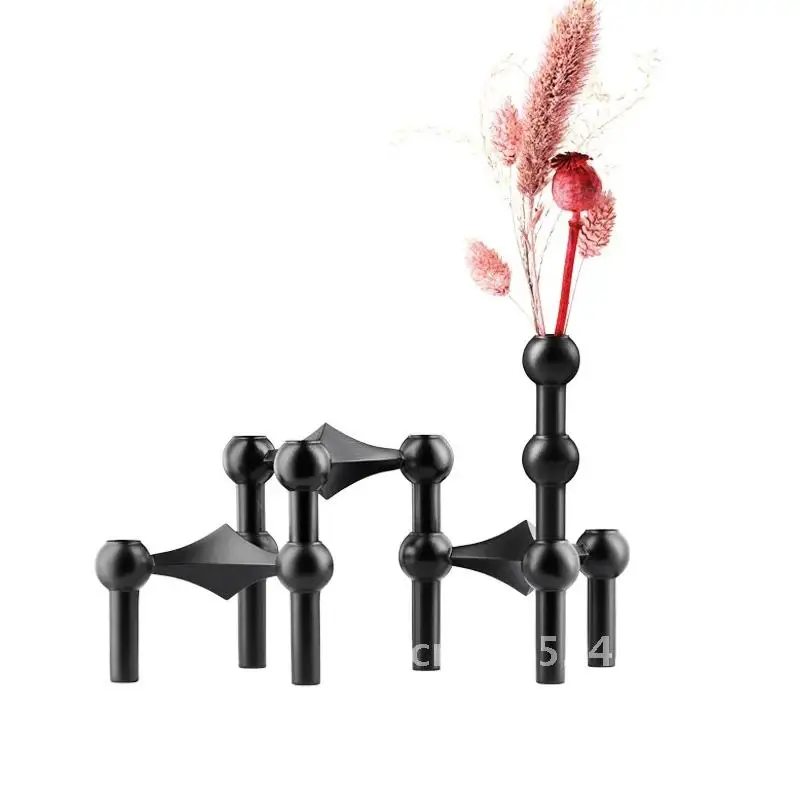 Nordic Art Metal Candle Holder Furniture Wedding Table Candle Living Room Holders Decorations Silver Elegant Home Aesthetic
Nordic Art Metal Candle Holder Furniture Wedding Table Candle Living Room Holders Decorations Silver Elegant Home Aesthetic