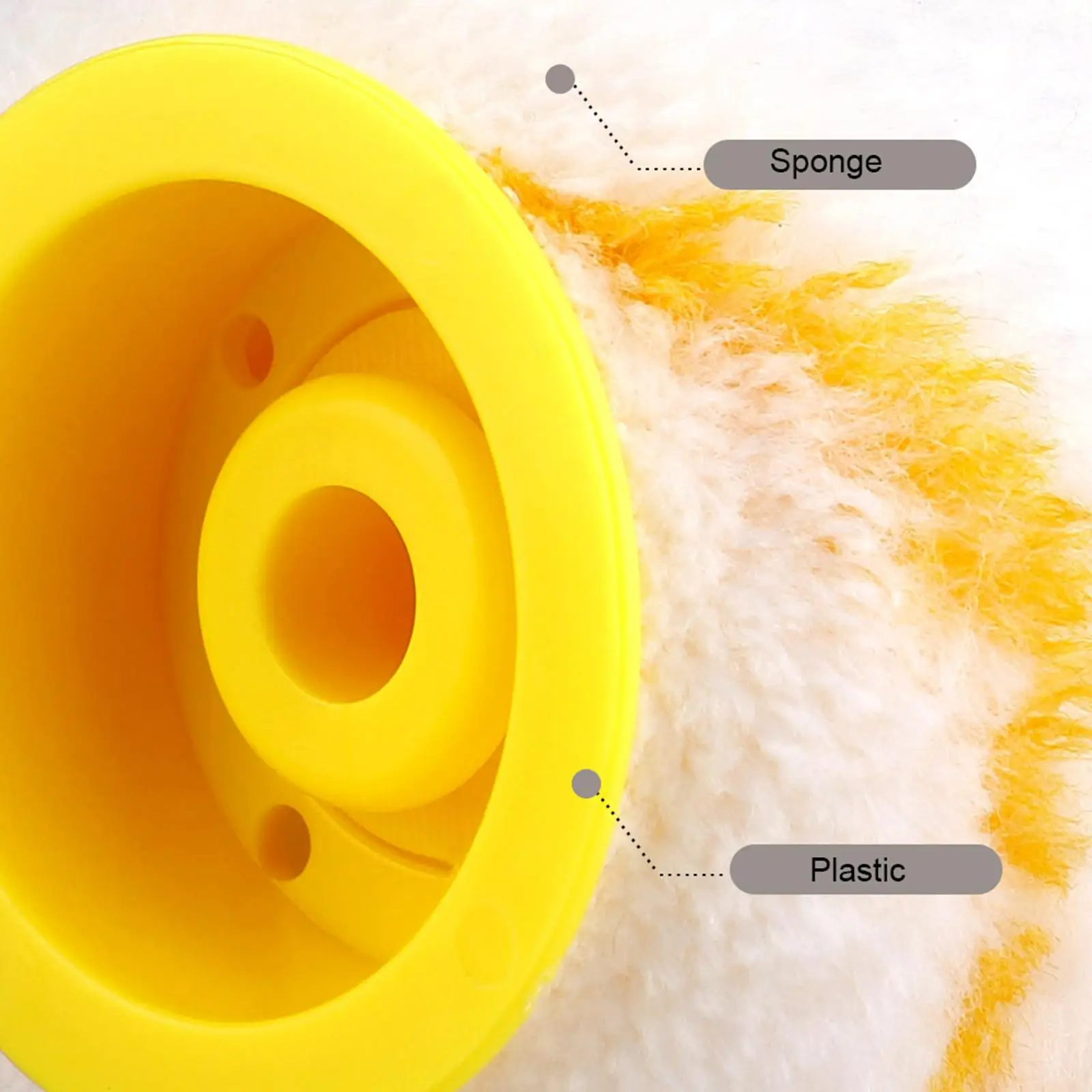 DIY Wall Paint Brush Roller with Plastic Handle Painting Equipment for Home Improvement Projects
DIY Wall Paint Brush Roller with Plastic Handle Painting Equipment for Home Improvement Projects